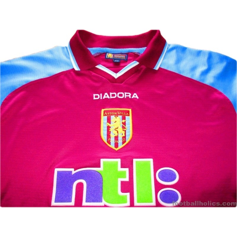 Aston Villa Home L S Shirt