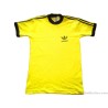 1980s Adidas Vintage Trefoil Yellow T-Shirt