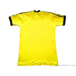 1980s Adidas Vintage Trefoil Yellow T-Shirt