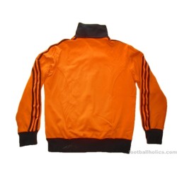 1970s Adidas Vintage Orange Tracksuit Top