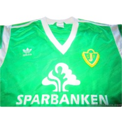 1990/1992 Jonkopings Sodra Match Worn No.4 Home