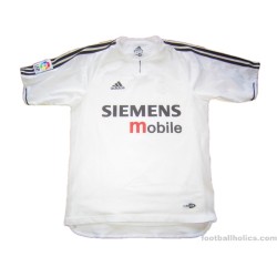 2003/2004 Real Madrid Player Issue Home