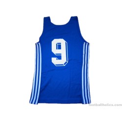 1980s Adidas Vintage Basketball No.9 Shirt