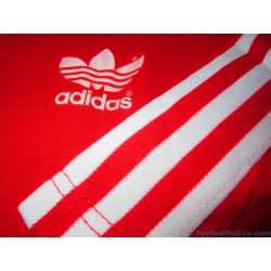 1980s Adidas Vintage Trefoil Red T-Shirt