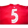 2008/2009 Hoganville Match Worn No.5 Home