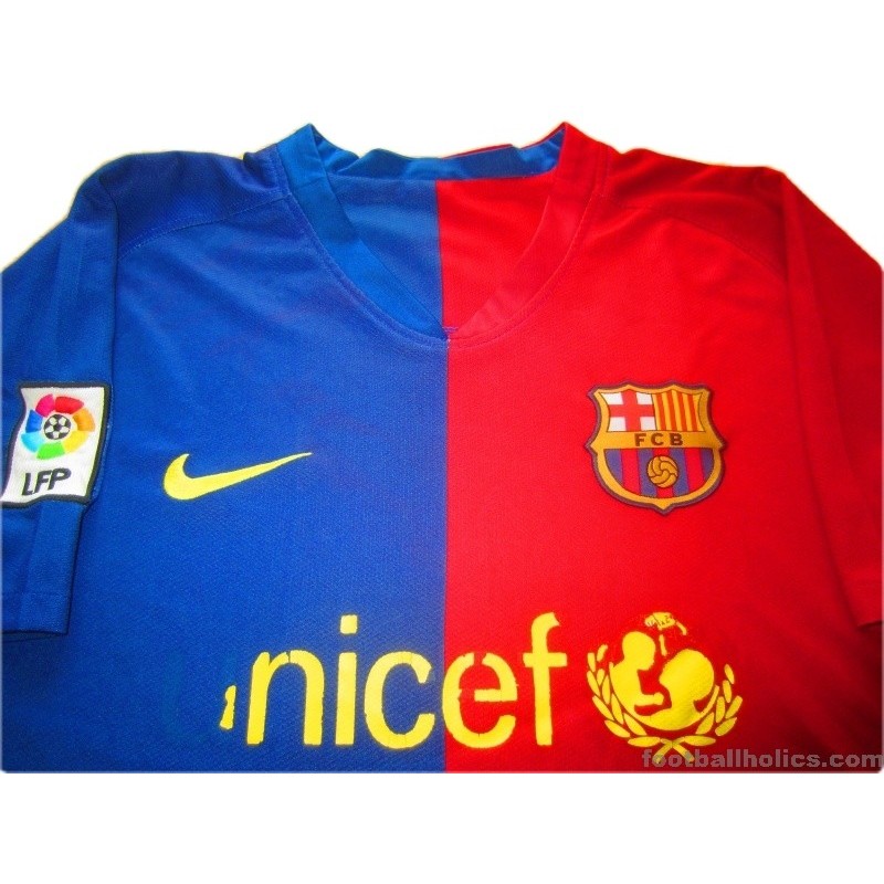 2008-09 Barcelona Home Shirt