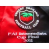 2011 Cherry Orchard 'FAI Intermediate Cup Final' Match Worn No.17 Home