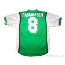 1998/2000 Akademisk Boldklub Player Issue Rasmussen 8 Home