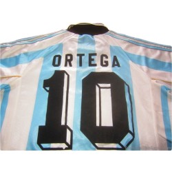 1998/1999 Argentina Ortega 10 Home