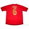 2006/2008 England Terry 6 Away