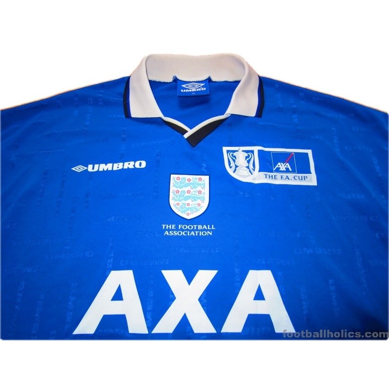 1998/1999 England Youth 'FA Cup' Match Worn No.5 Away