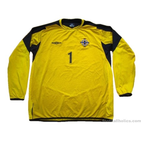 2004/2006 Northern Ireland Player Issue (Taylor) No.1 Goalkeeper
