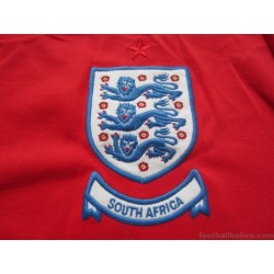 2010 England 'South Africa' Away