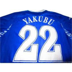 2007/2008 Everton Player Issue Yakubu 22 UEFA Cup Home
