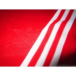 1970s Adidas Vintage Red Tracksuit Top