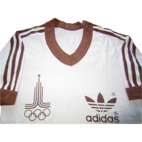 1980 Summer Olympics 'Moscow' Adidas T-Shirt