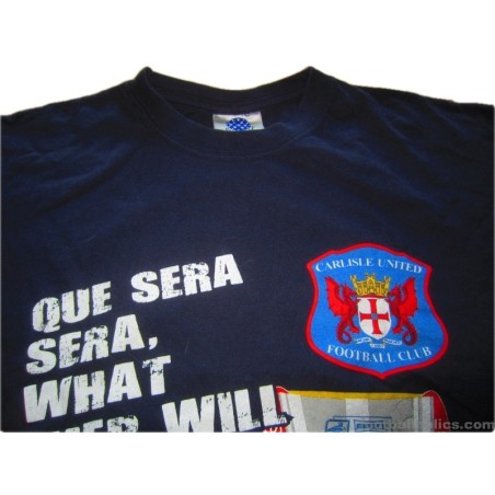 2009/2010 Carlisle United 'Wembley' T-Shirt