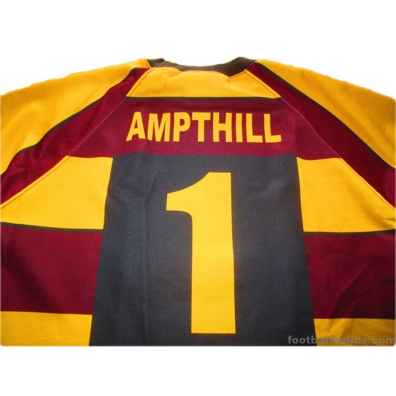 2009/2010 Ampthill RUFC Match Worn No.1 Home