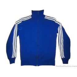 1970s Adidas Vintage Navy Blue Tracksuit Top