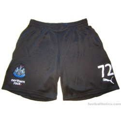 2010/2011 Newcastle United Player Issue No.72 Shorts