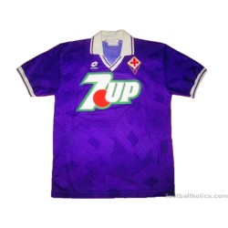 Fiorentina Home 1992/93 Match Worn