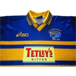 1999 Leeds Rhinos 'Millennium' Player Issue Fleary 15 Home