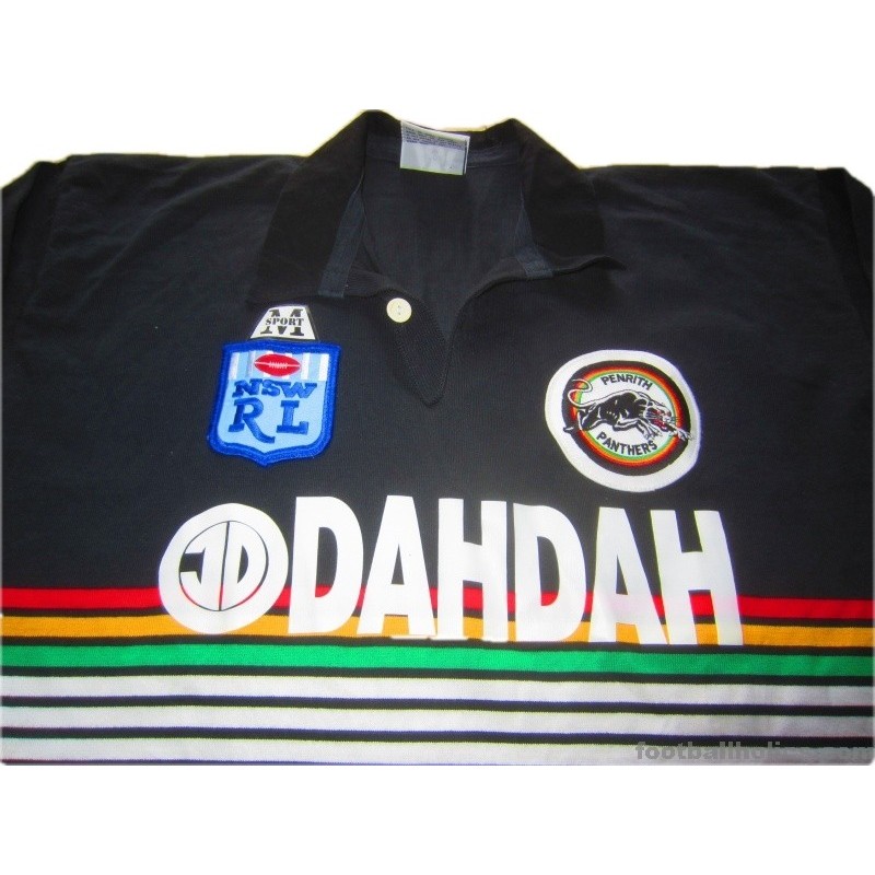 1991-92 Penrith Panthers Rugby League Pro Home Jersey