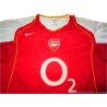 2004/2005 Arsenal Henry 14 Home
