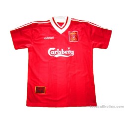 1995/1996 Liverpool Collymore 8 Home