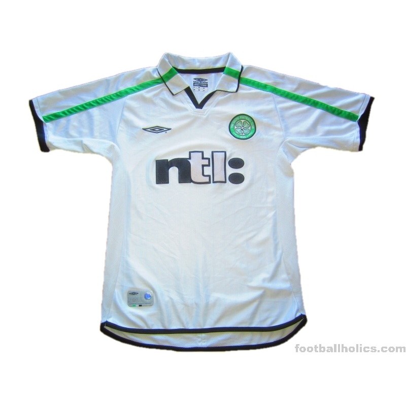 Celtic 2001-02 Away Shirt (Excellent) XL