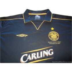 Umbro Celtic 2003 Away Football Shirt - Black - M – Headlock