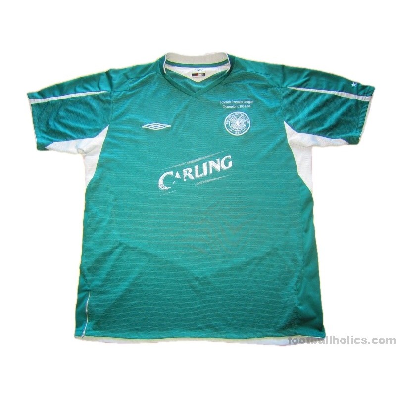 2004 2005 Glasgow Celtic Away Football Shirt Top Jersey Adults Large