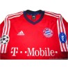 2002/2003 Bayern Munich Ballack 13 Signed Champions League Home