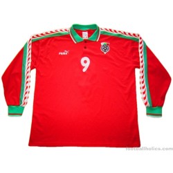 1996/1997 Bulgaria Match Worn Penev 9 Away