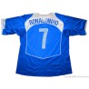 2004/2006 Brazil Ronaldinho 7 Away