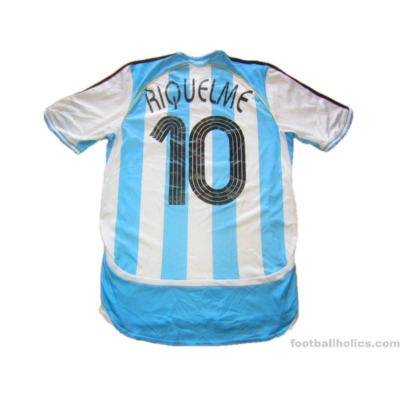 Argentina Alternative 2006 Shirt – Juan Roman Riquelme #10 Retro