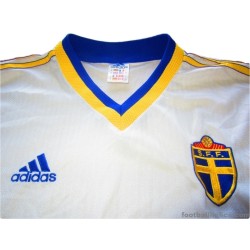 1998/2000 Sweden Player Issue Away