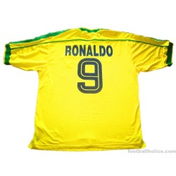1998/2000 Brazil Ronaldo 9 Home