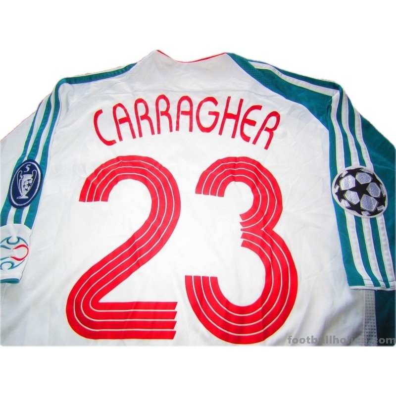 2006/2007 Liverpool Carragher 23 Champions League Third