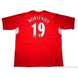 2004/2006 Liverpool Morientes 19 Home