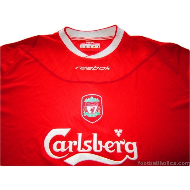 2002-04 Liverpool Hyypia 4 Home Shirt