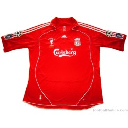 2006/2008 Liverpool 'European Cup Winners' Gerrard 8 Home