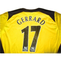 2004/2006 Liverpool Gerrard 17 Away