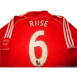 2006/2008 Liverpool Riise 6 Home
