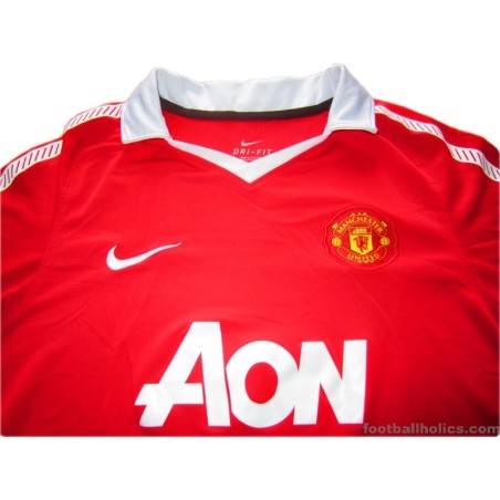 Man utd best sale 2010 kit