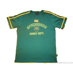 2009/2011 South Africa Springboks No.15 T-Shirt