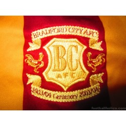 2003/2004 Bradford City Centenary Home