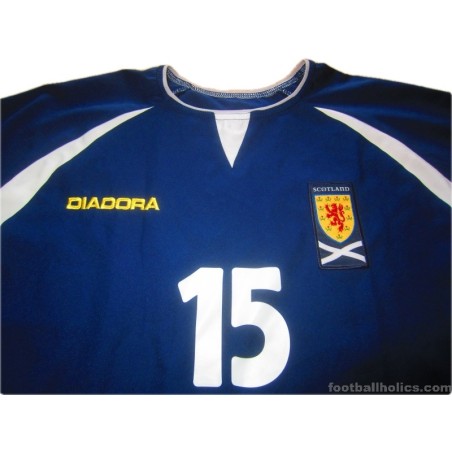 2003/2005 Scotland Match Issue No.15 Home