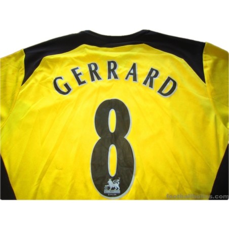 2004/2006 Liverpool Gerrard 8 Away