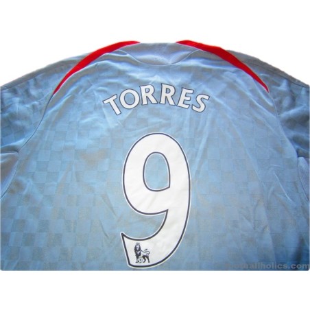 2008/2009 Liverpool Torres 9 Away